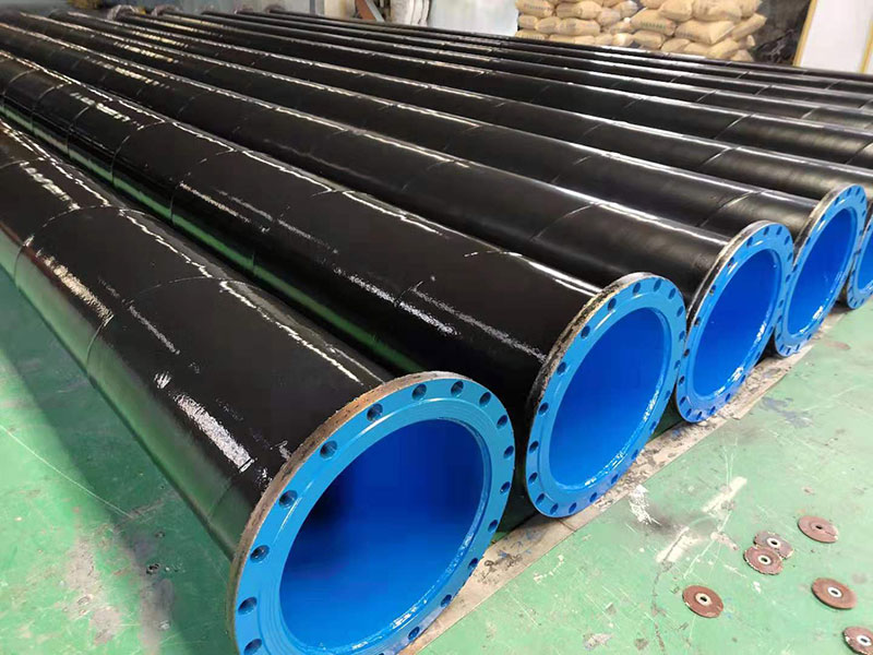 法蘭式外pe內ep塗（tú）塑鋼管