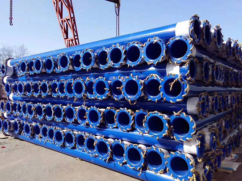 法（fǎ）蘭連（lián）接塗塑複合鋼管